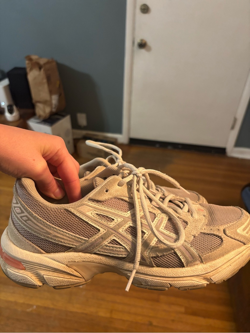 Beige Women's Running Sneakers - ASICS